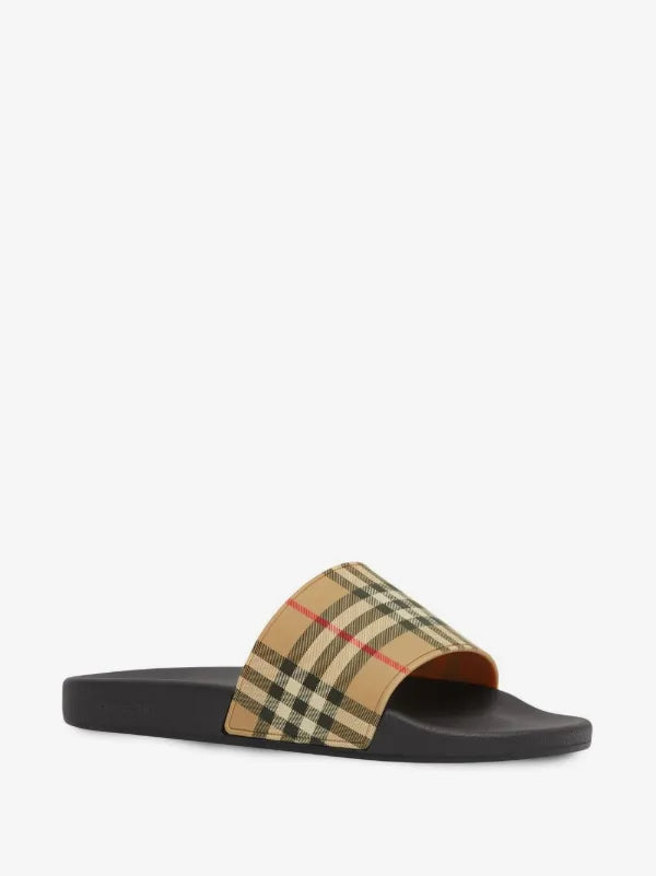 Burberry Vintage Check Slide Sandals