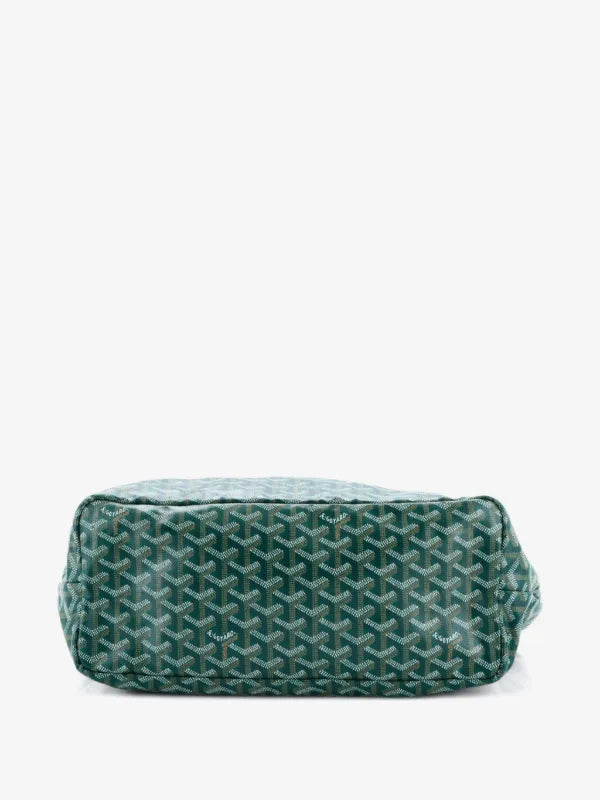 Goyard St Louis Chevron Tote - Green