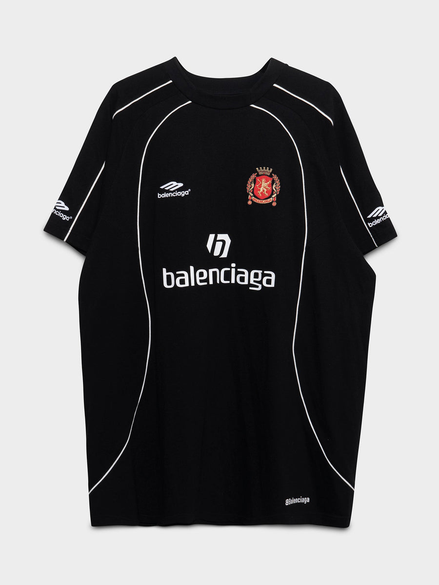 Balenciaga Soccer Series Jersey - Black