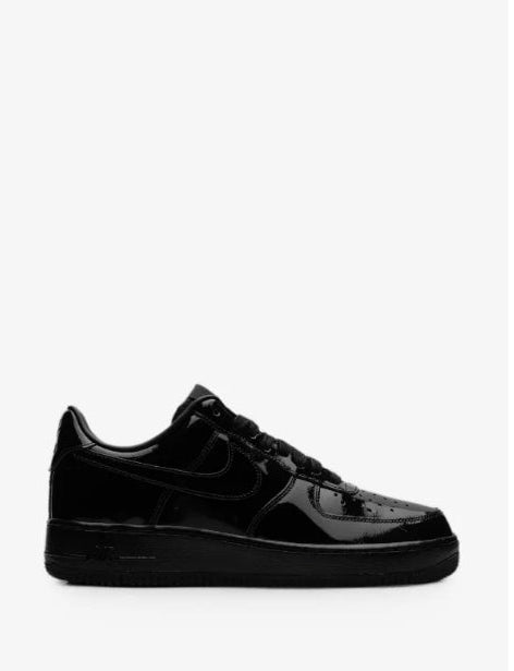 Nike Air Force 1 Low '07 Patent Leather - Black
