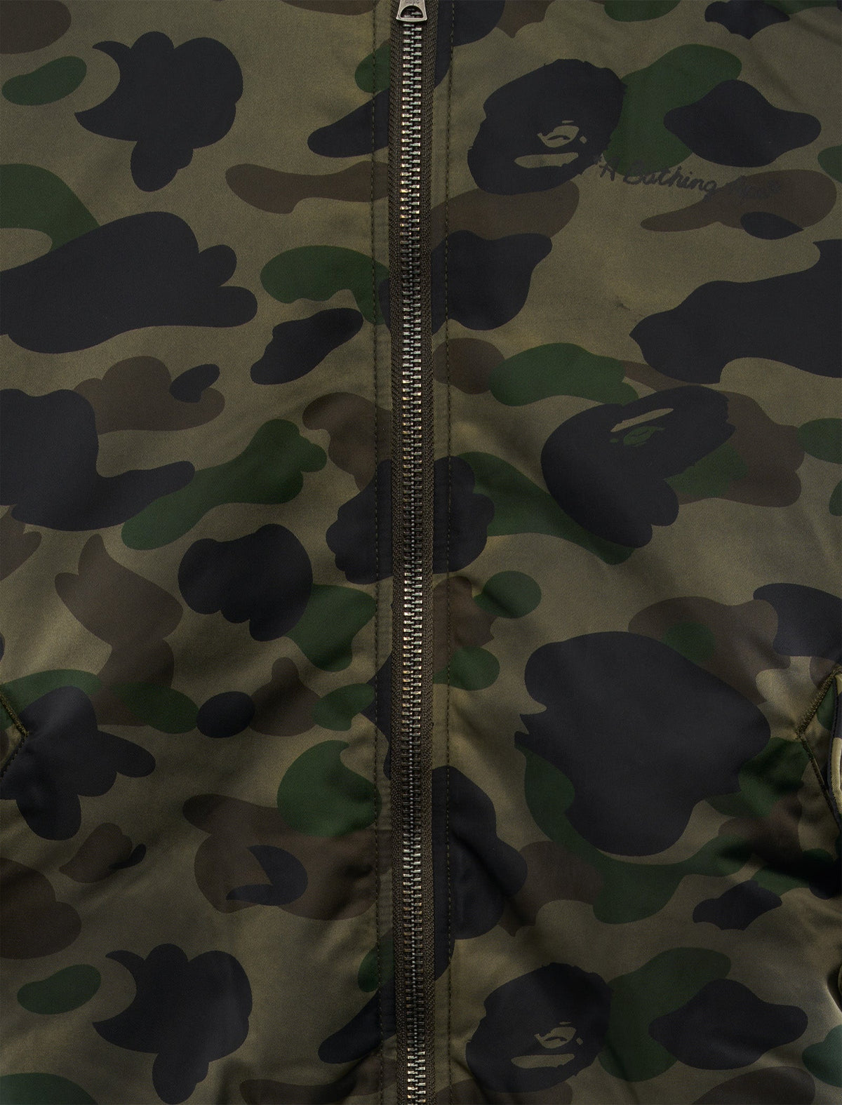 BAPE ABC Camo Hooded Bomber Jacket