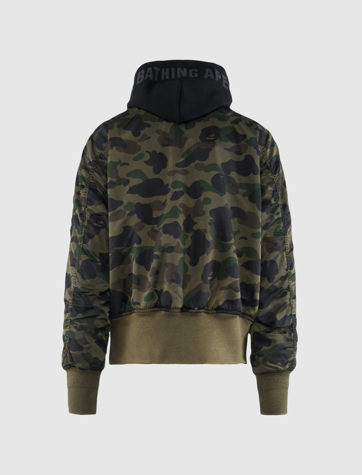 BAPE ABC Camo Hooded Bomber Jacket