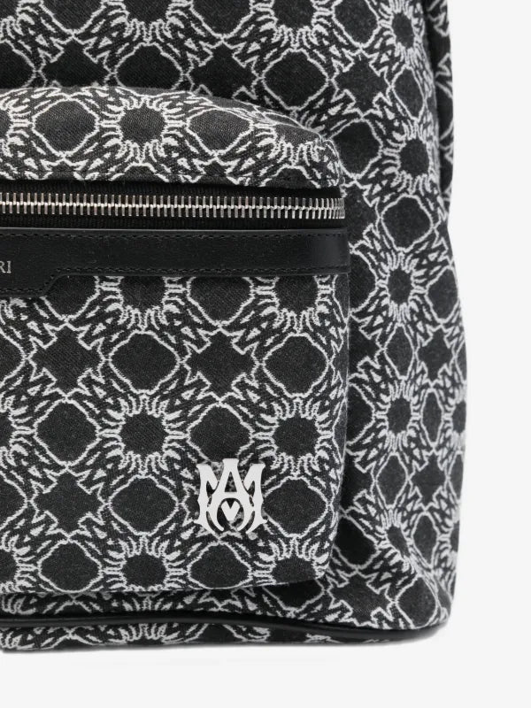 AMIRI Monogram Print Backpack