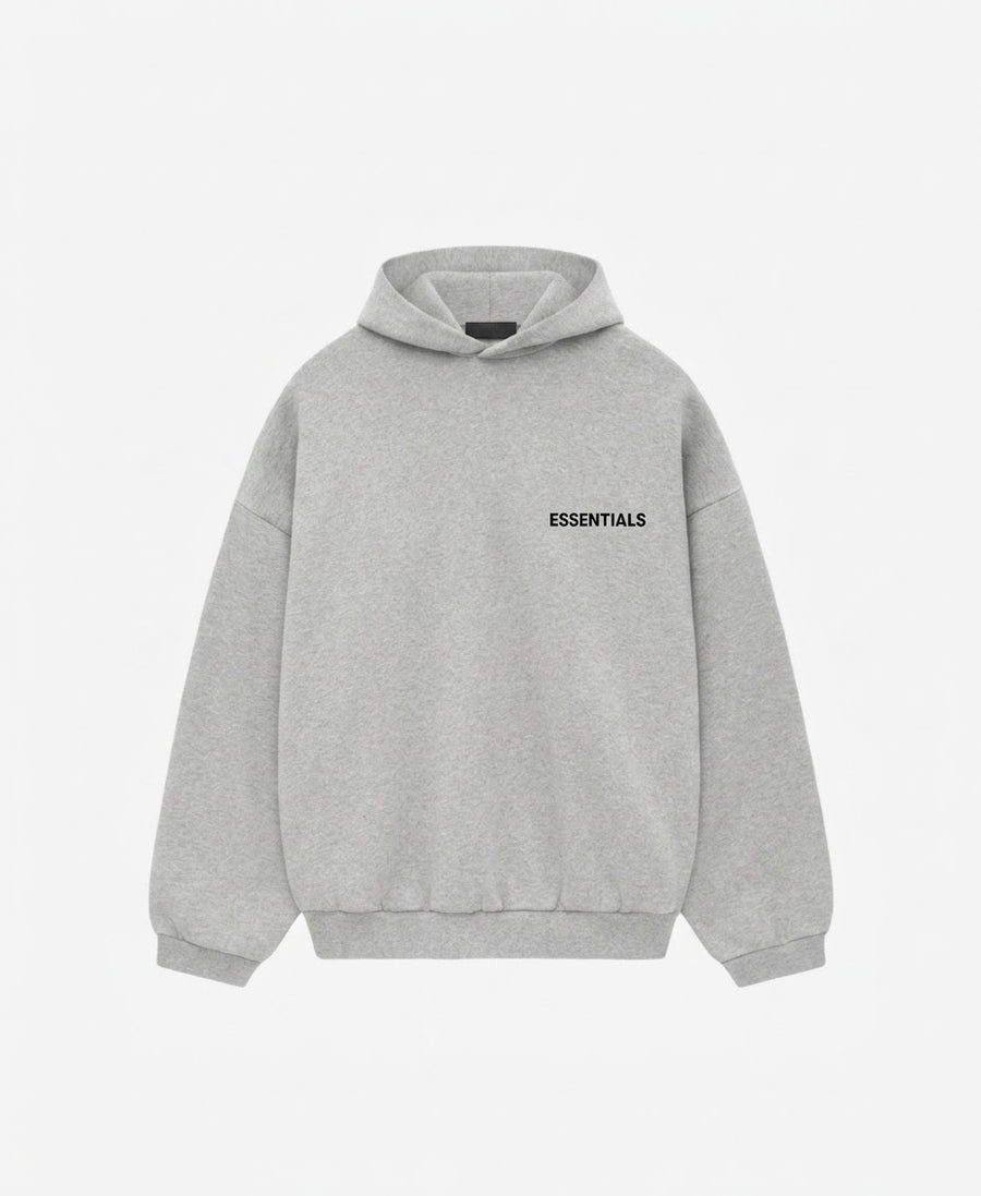 Essentials Fear of God Pullover Hoodie - Heather Grey
