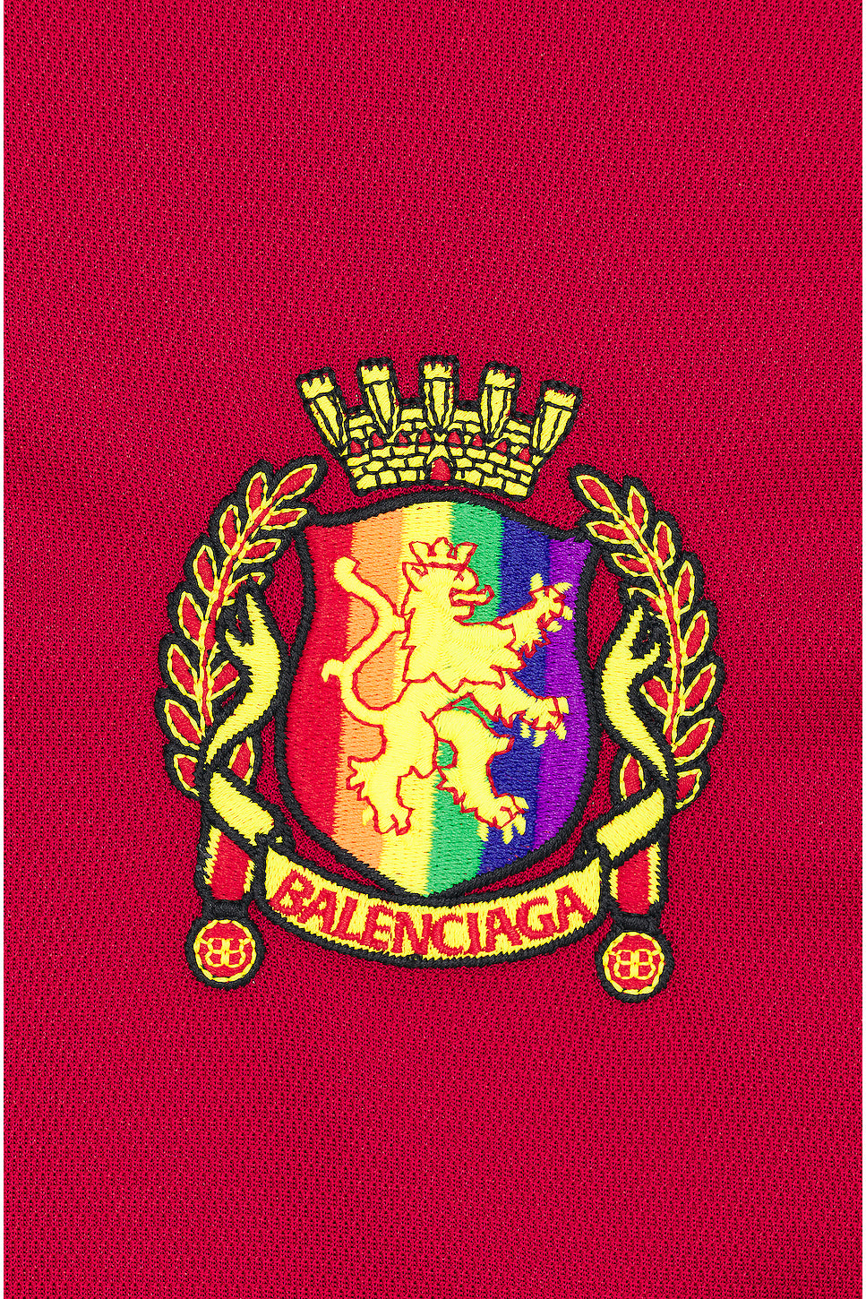 Balenciaga Soccer Series Jersey - Red