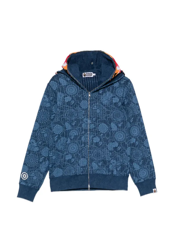 BAPE Shark Jacquard Tiger Hoodie