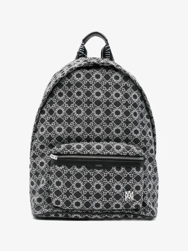 AMIRI Monogram Print Backpack