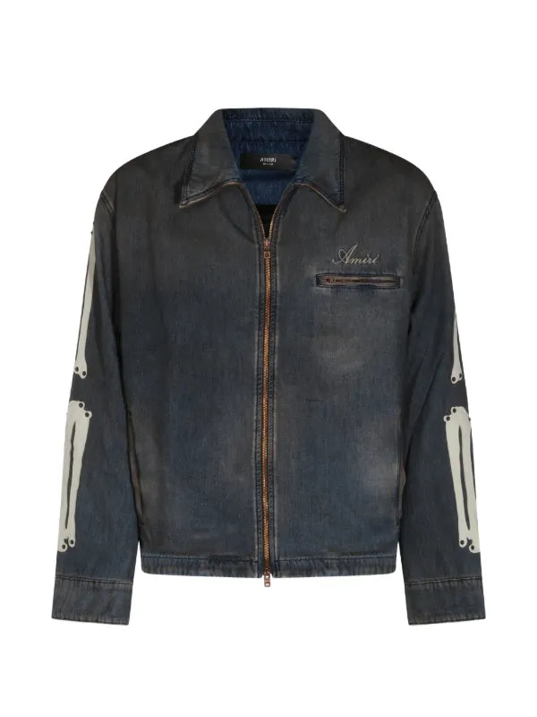 Amiri Bones Denim Jacket